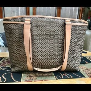 Coach versatile travel/baby bag